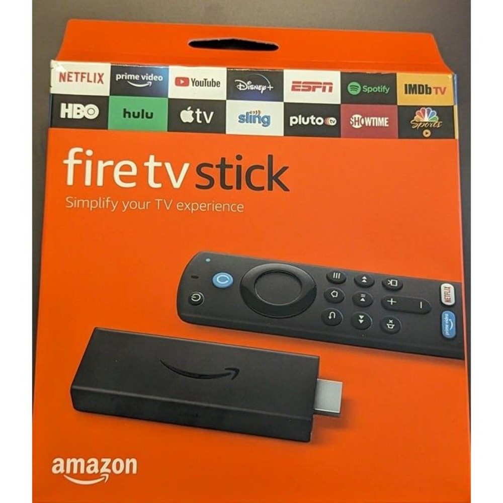 NEW Amazon Fire Stick (3rd Gen) FHD Media Streamer w/Alexa Voice Remote MSRP $40